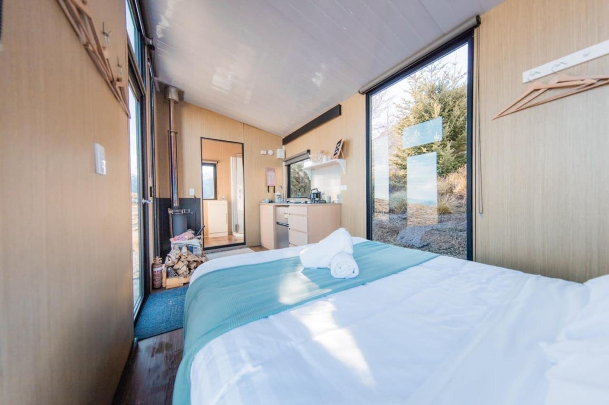 Lake Stella Mountain Retreat 1 - Falcons Nest By Tiny Away Mt Lyford Exteriör bild