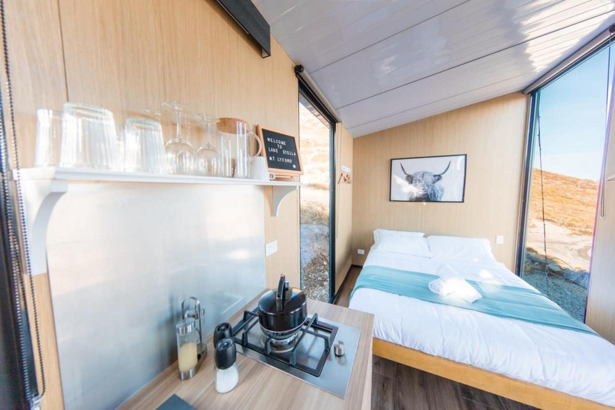 Lake Stella Mountain Retreat 1 - Falcons Nest By Tiny Away Mt Lyford Exteriör bild