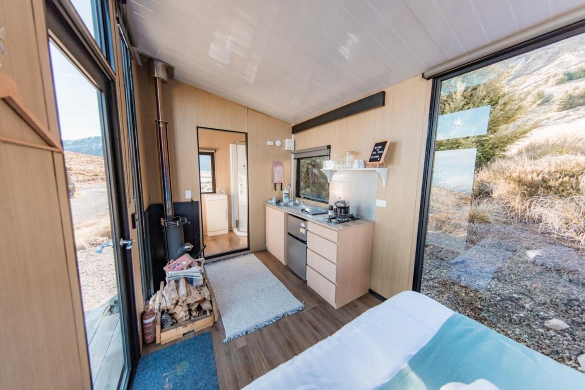Lake Stella Mountain Retreat 1 - Falcons Nest By Tiny Away Mt Lyford Exteriör bild
